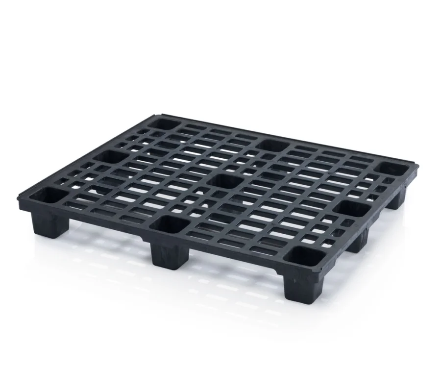 Nová Kolekce Plastová paleta ESD stohovatelná v. 150 x š. 1000 x h. 1200 mm