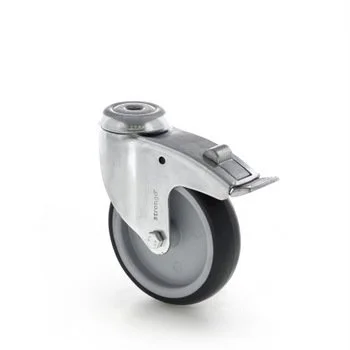 Zlevněný Otočné přístrojové kolo s brzdou, průměr 100 mm