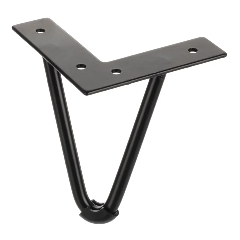Zlevněný Nábytková noha drátěná GS42 černý mat výška 130 mm