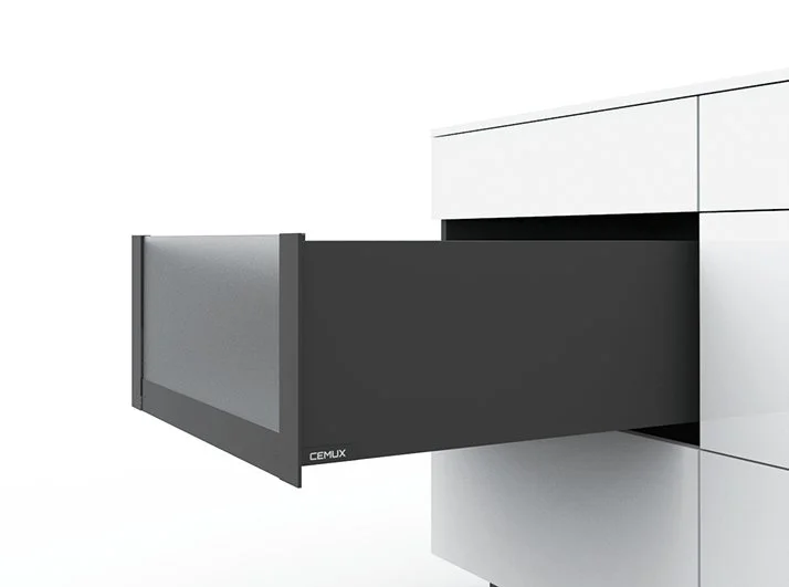 Výhodná Nabídka Cemux H Box Slim vnitřní zásuvka antracit H199 čelní sklo H170