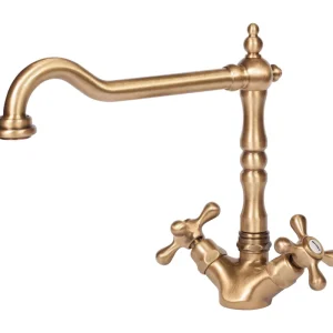 Značkový Kuchyňská baterie Sinks RETRO 2000 bronz