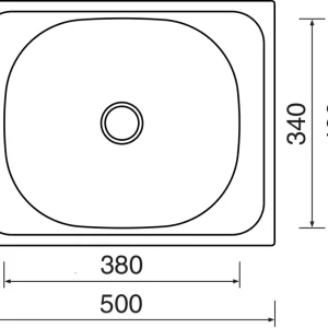 Akce Sinks CLASSIC 500 matný 0,6 mm