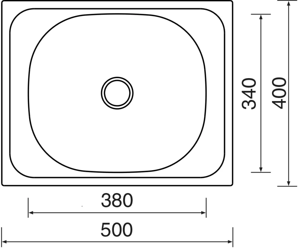 Akce Sinks CLASSIC 500 matný 0,6 mm