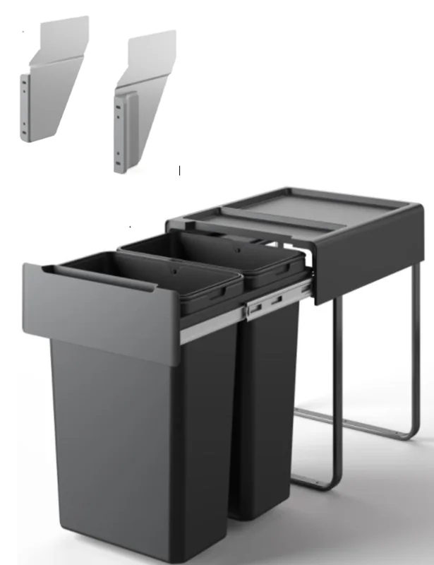 Cemux sorter Medium 45/2 2x25 l antracit na dvířka Značkový