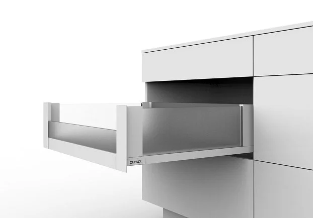 Cemux H Box Slim vnitřní skleněné bočnice bílé H167/500 mm čelní sklo H70 Akční Nabídka