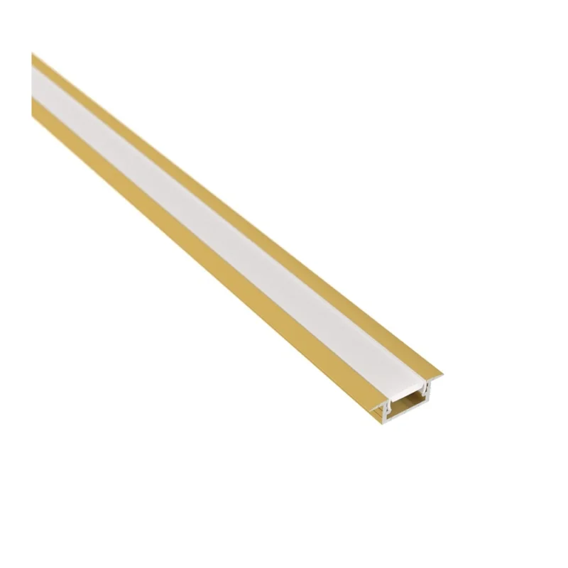 Odeslání Ihned LED lišta profil LL-03 zafrézovat 3 m zlatá + krytka mléčná