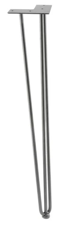 Stolová noha GS43 drátěná černá mat výška 710 mm Akce