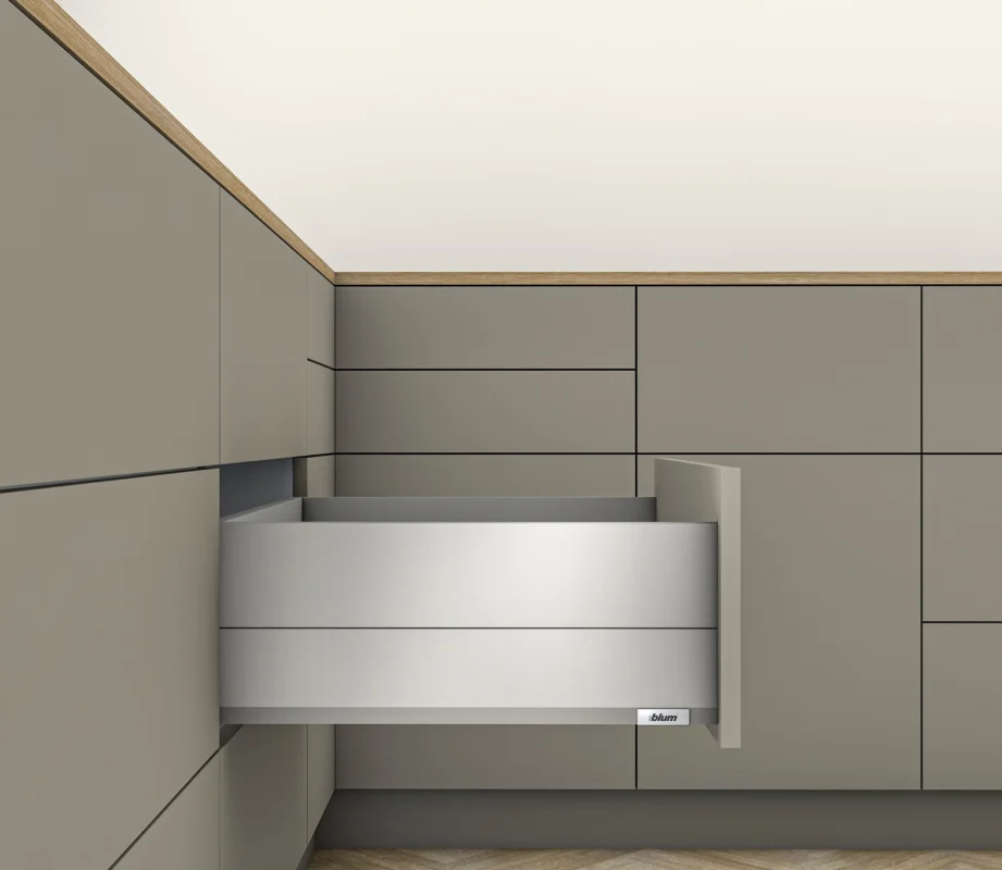 Merivobox 70 kg šedá E Boxcap 500 mm Blumotion/TOB Výprodej