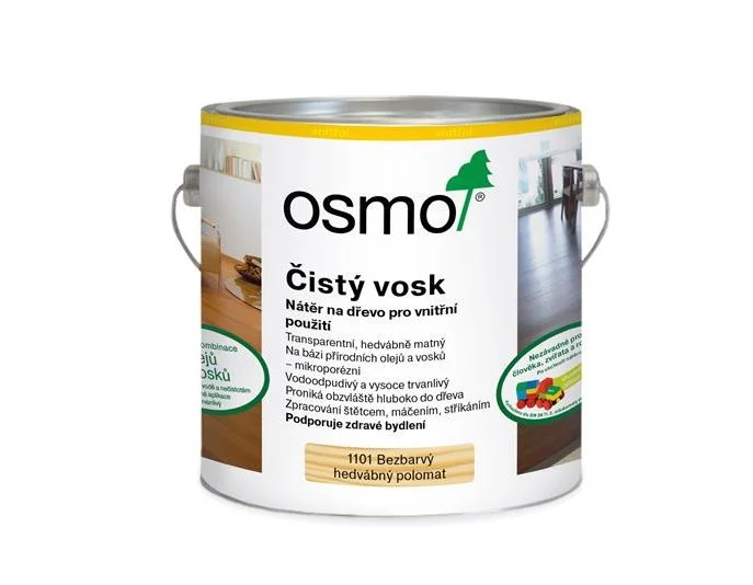 OSMO 1101 čistý vosk pro exotické dřeviny Top Prodej