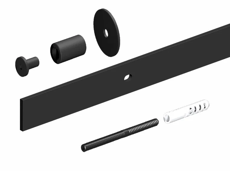 Bezpečná Platba Roc Design kolejnice černá mat