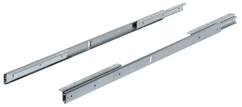 Autentický Häfele stolový výsuv pro rozkládací stůl 850 / 640 mm - 60 kg