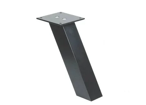 Barová konzole šikmá - antracit, 50x50 mm, výška 212 mm Ověřený
