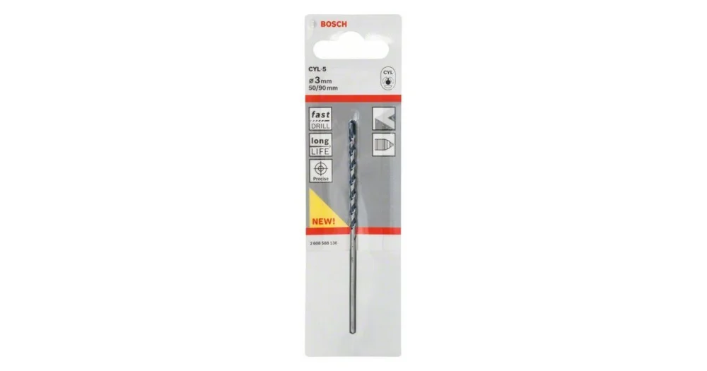 BOSCH Vrták do betonu CYL-5 12 x 190 x 250 mm 2608588158 Časově Omezené