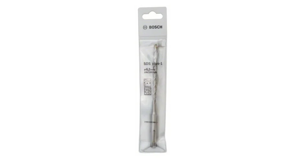 Značkový BOSCH Vrták do kladiv SDS-plus-1 6,5 x 100 x 160 mm 2608680266