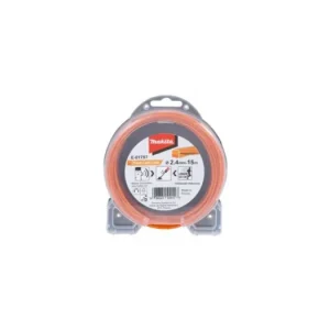 Zlevněný MAKITA struna nylonová 2,4 mm, oranžová, 15m, speciální pro aku stroje E-01797