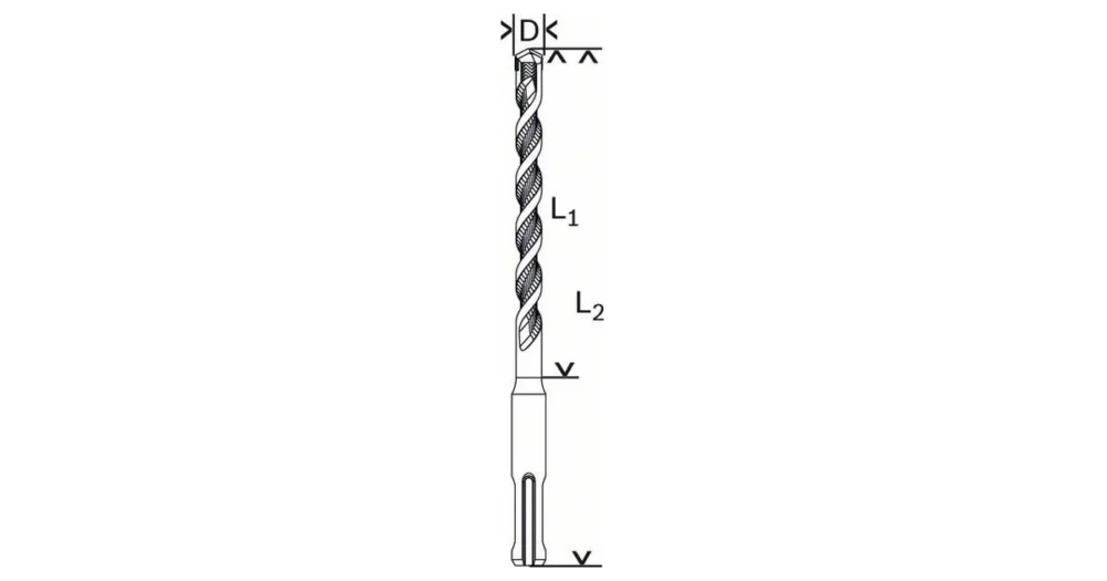 BOSCH Vrták do kladiv SDS-plus-1 12 x 150 x 210 mm 2608680278 Nejprodávanější