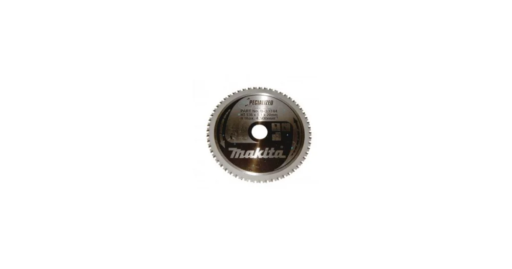 MAKITA kotouč pilový ocel SPECIALIZED 136x1.1x20 mm 56 zubů B-33744 Cenový Hit