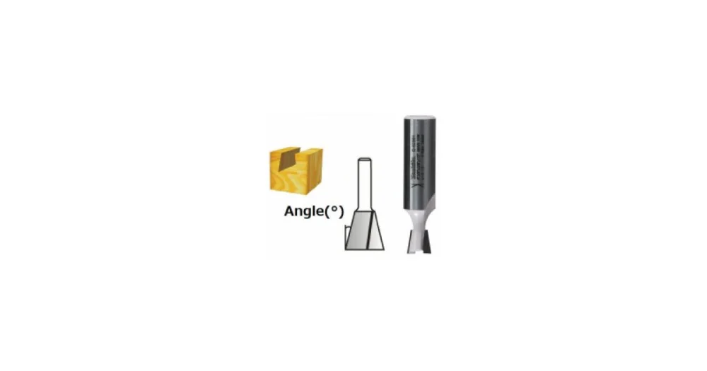 Kup Teď MAKITA Fréza pro rybinový spoj stopka 8 mm,9,5x9,5x40 mm D-48066