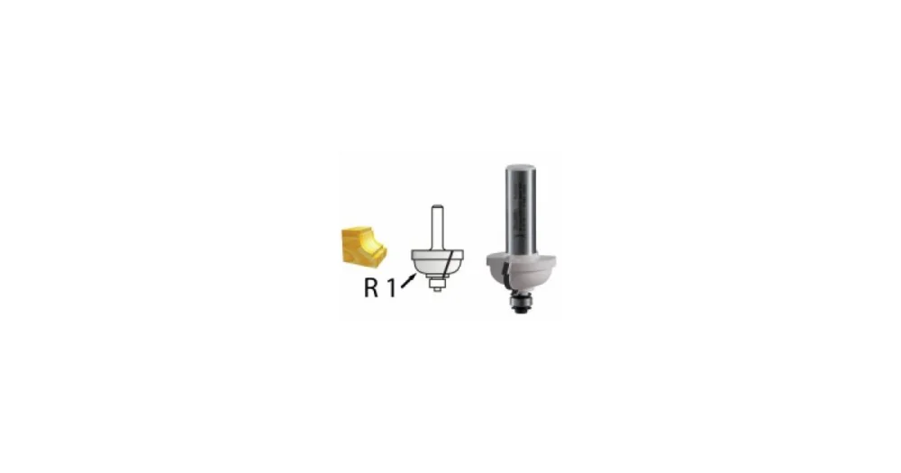 MAKITA Žlábkovací fréza s ložiskem stopka 6 mm,25,4x12,7x54 mm D-48795 Cenová Bomba