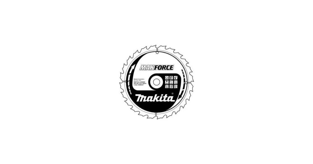 Vrácení Zdarma MAKITA kotouč pilový dřevo MAKFORCE 180x2.4x30 mm 24 zubů B-08333