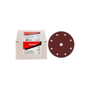 Zlevněný MAKITA papír brusný suchý zip 150 mm 6 děr K40, 50 ks P-37568