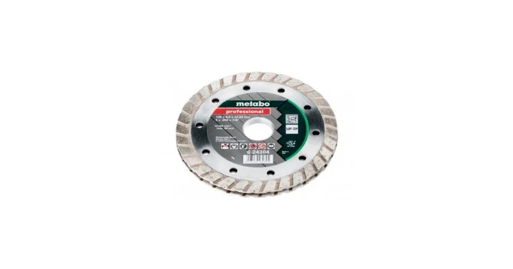 METABO Diamantový frézovací kotouč, 125 x 6 x 22,23 mm, "PROFESSIONAL", "UP-TP" 624304000 Horká Nabídka