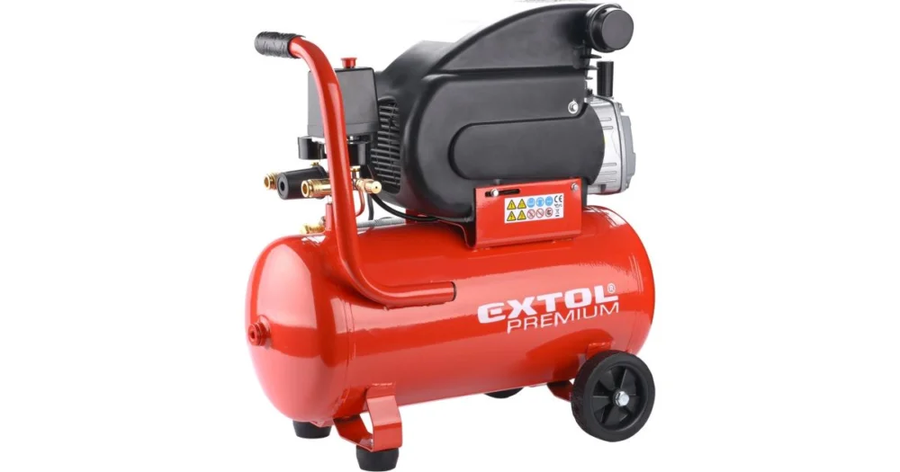 Výhodná Nabídka EXTOL PREMIUM kompresor olejový 1500W, 24l 8895310