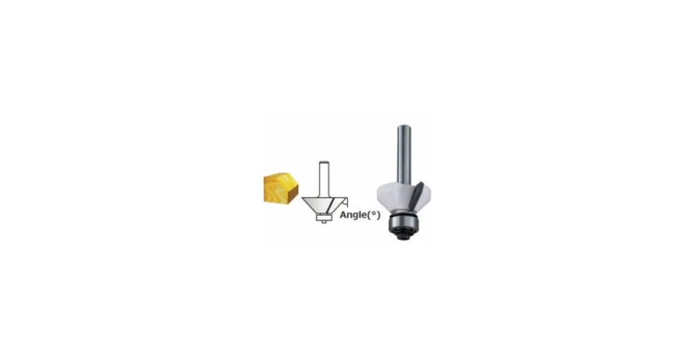 MAKITA Fazetová/hranová fréza s ložiskem stopka 6 mm,22,2x12,7x56 mm D-48664 Nejlepší Volba