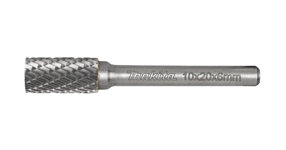 MAKITA brusné frézy 10x20x6 hranatá dělené ostří kov, nerez B-52722 Vysoce Kvalitní