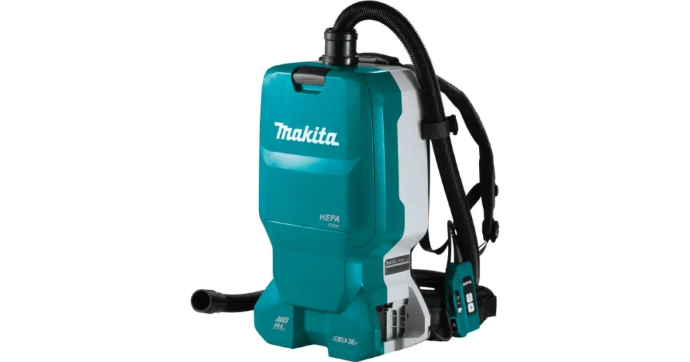 MAKITA Aku vysavač zádový s AWS Li-ion LXT 2x18V, bez aku DVC665ZU Časově Omezené