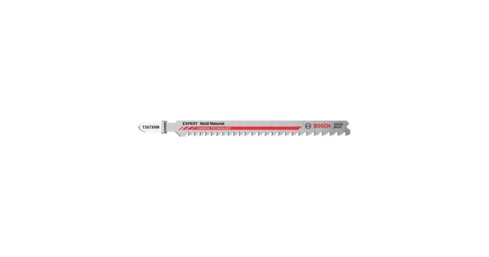 Sezónní Sleva BOSCH Pilový plátek pro přímočaré pily EXPERT 'Multi Material' T 367 XHM, 2 ks 2608901708