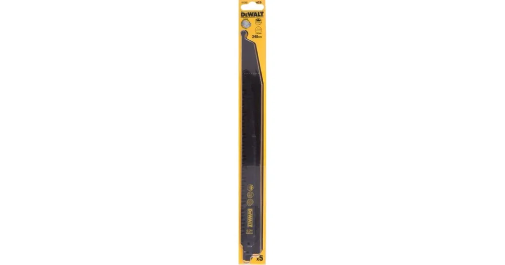 Bezpečná Platba DeWALT pilové plátky bimetalové na dřevo a plast, 240 mm DT2352