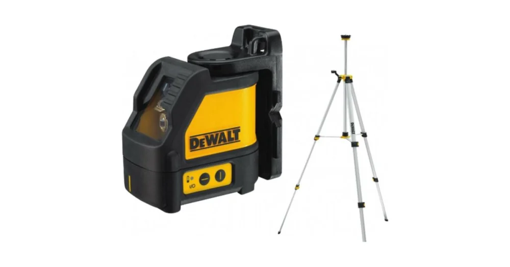 DeWALT Křížový laser se stativem DW088KTRI Pouze Dnes