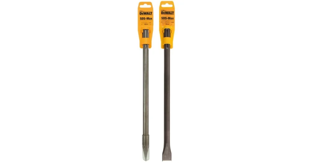 DeWALT Sada sekáčů SDS MAX plochý 25 mm, špice, délka 400 mm (2 ks) DT9000 Zlevněný