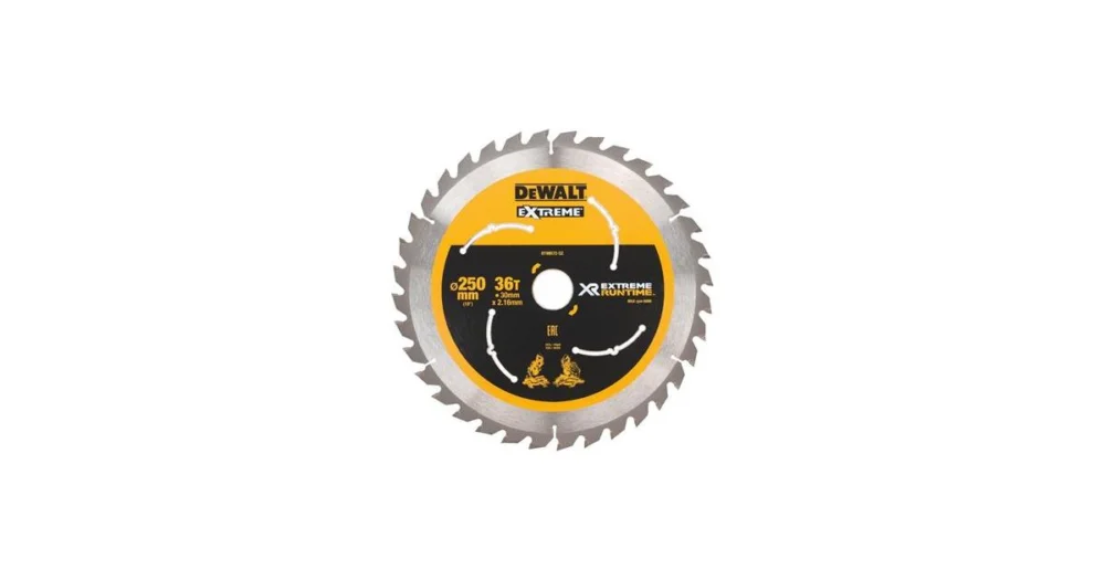 DeWALT Pilový kotouč (ideální pro pily FLEXVOLT) 250 x 30 mm, 36 zubů DT99572 Poslední Šance
