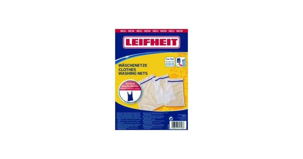 Pouze Dnes LEIFHEIT Pytlíky na praní drobného prádla (set 3 ks) 81726