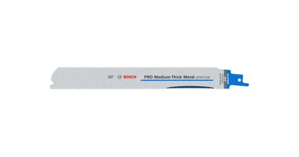 Tovární Cena BOSCH Pilový list PRO Medium-Thick Metal precise S1137BEF 1,1 × 25 × 225 mm, 25 ks 2608658995
