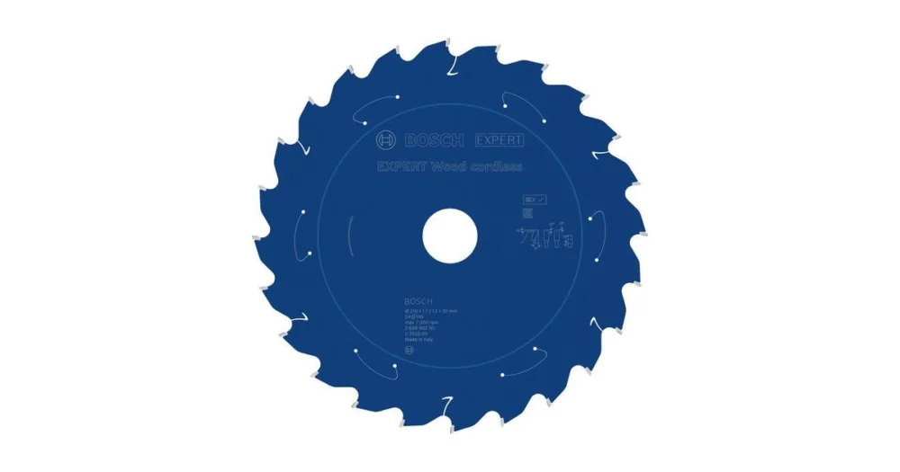 BOSCH Pilový kotouč EXPERT Wood cordless, 216 × 1,7/1,2 × 30 mm, T24 2608902161 Horká Nabídka