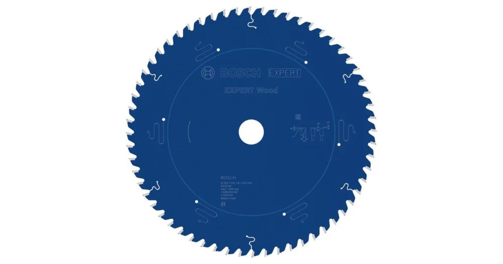 BOSCH Pilový kotouč EXPERT Wood, 254 × 2,6/1,8 × 25,4 mm, T60 2608902242 Expresní Doručení