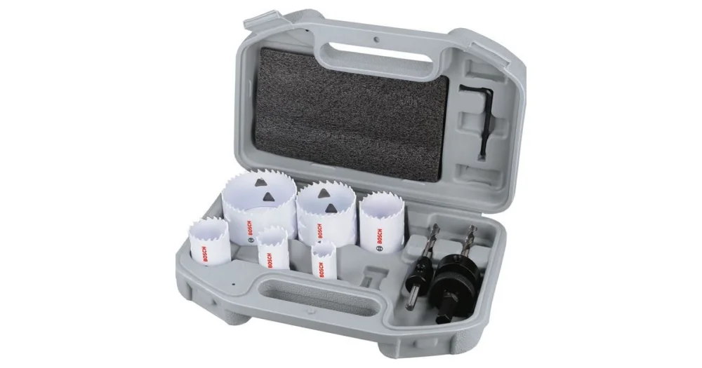 Cenová Bomba BOSCH Sada děrovek se závitem Multi Material, 20; 25; 32; 38; 51; 64 × 40 mm 2608594613