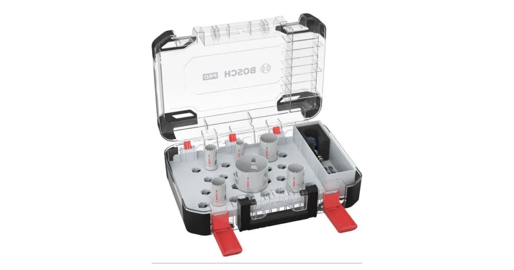 Výhodná Nabídka BOSCH Sada děrovek PRO Multi Material PC Plus, 9 ks 2608594423