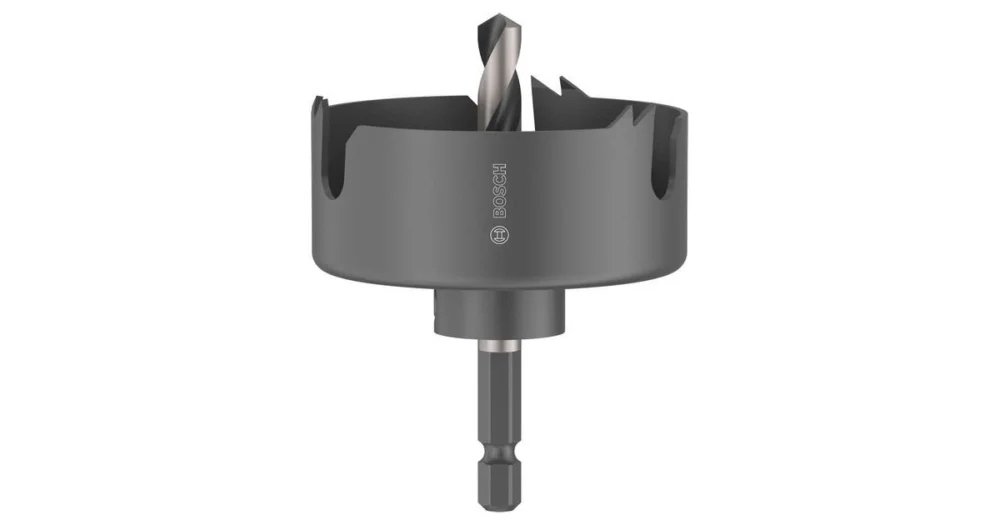 Nejlepší Volba BOSCH Sada děrovek s adaptérem na dřevo a sádrokarton, 60 × 27 mm 2608594495