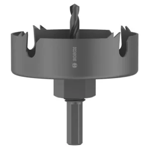 Značkový BOSCH Sada děrovek s adaptérem na dřevo a sádrokarton, 80 × 27 mm 2608594500