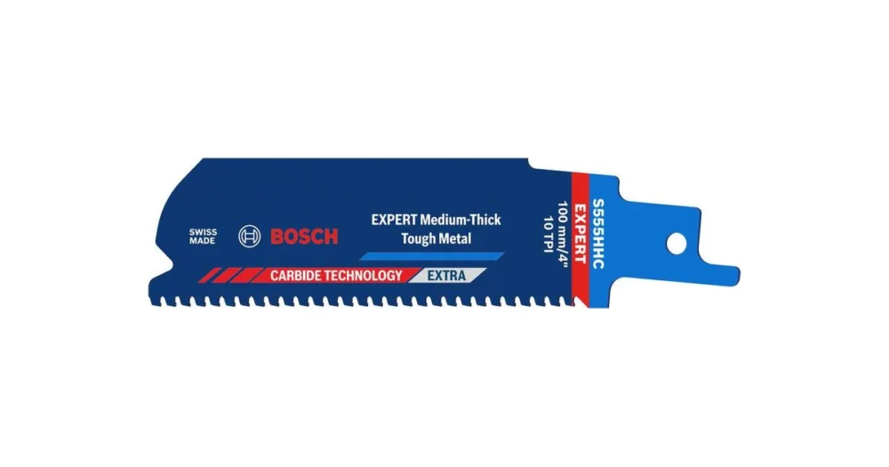 BOSCH EXPERT Medium-Thick Tough Metal S555HHC Blade 2608902319 Nová Kolekce