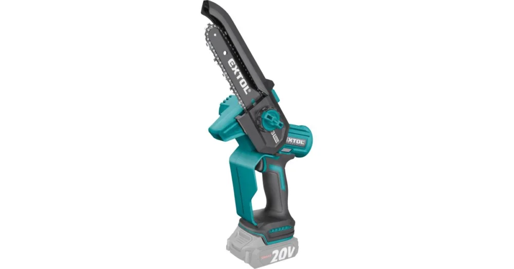 EXTOL INDUSTRIAL AKU řetězová pila jednoruční SHARE20V, 13cm, BRUSHLESS, bez aku a nabíječky 8791923 Vysoce Kvalitní