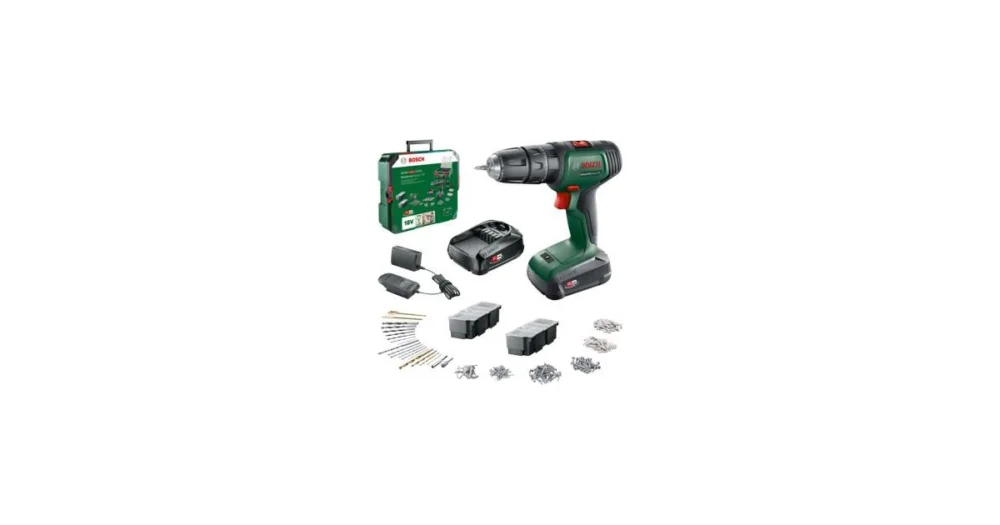 BOSCH Akumulátorová příklepová vrtačka UniversalImpact 18V + SystemBox 06039D4103 Nová Kolekce