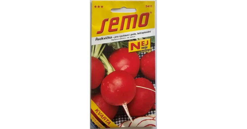 SEMO ŘEDKVIČKA – pro rychlení i pole, tetraploidní 3411 Originální