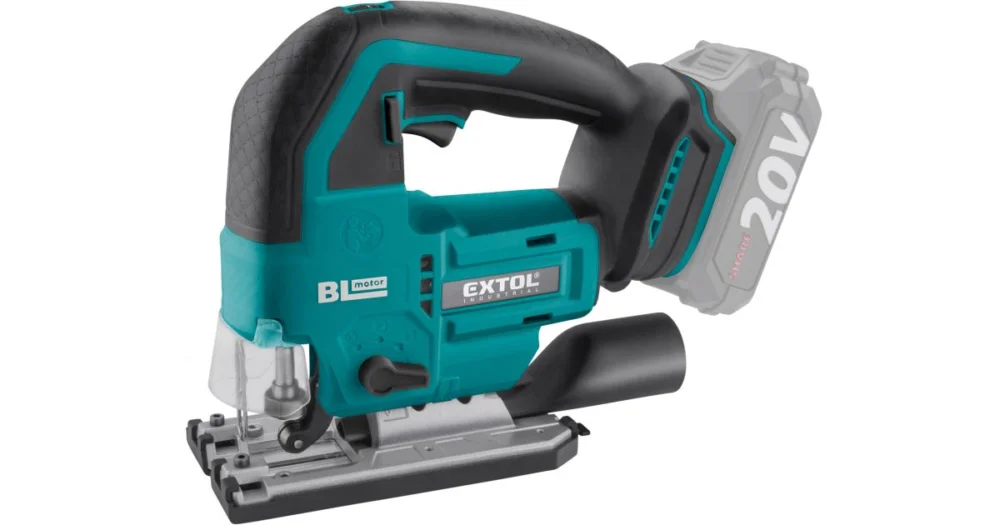 Top Prodej EXTOL pila přímočará aku SHARE20V, BRUSHLESS, bez baterie a nabíječky 8791825