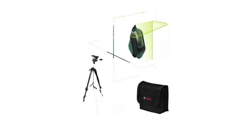 Sleva BOSCH Křížový laser + stativ PLL360-15G UNI 0603663K01