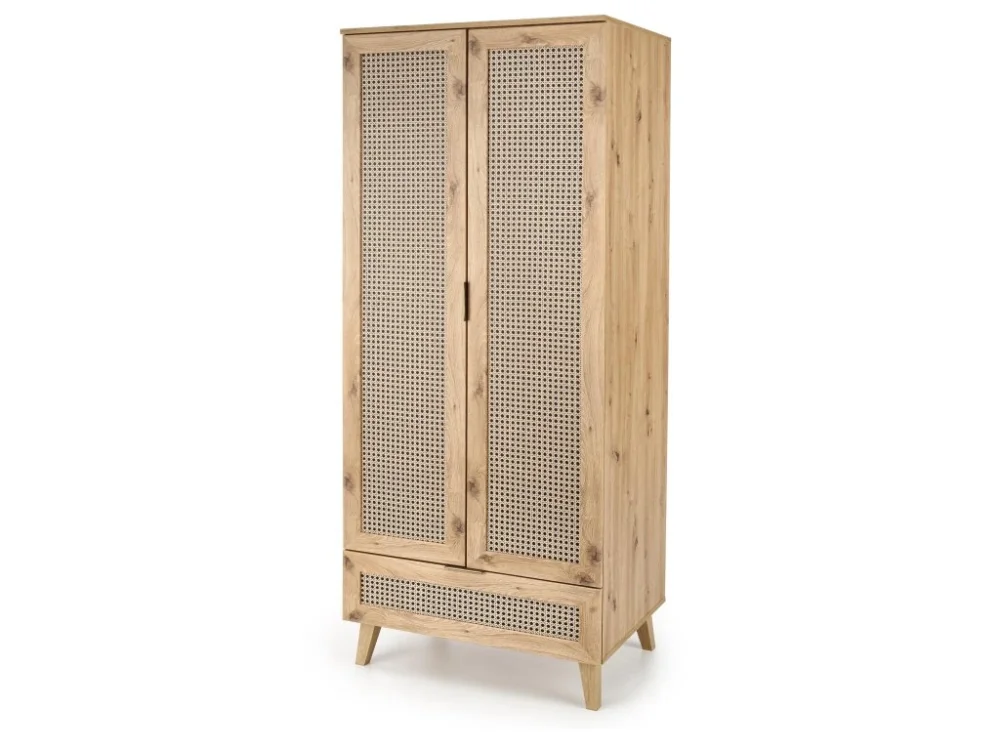 Šatní skříň BARMA artisan / černá Must-Have